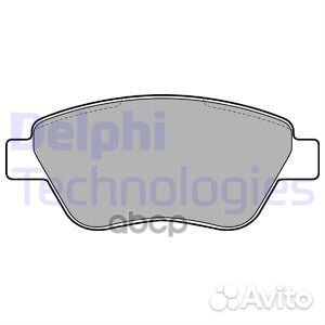Колодки тормозные дисковые, комплект LP1899 Delphi
