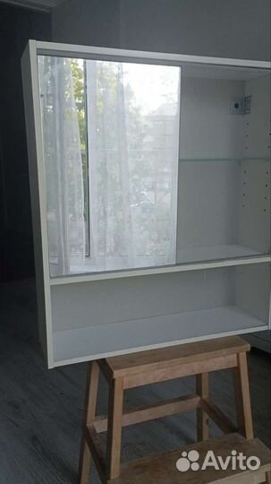 Полка для ванной с зеркалом икеа