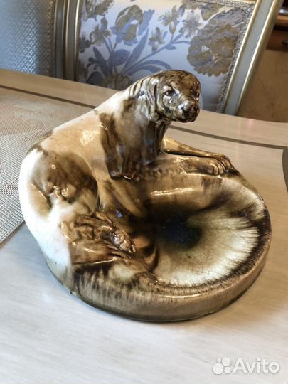 Пепельница собака СССР