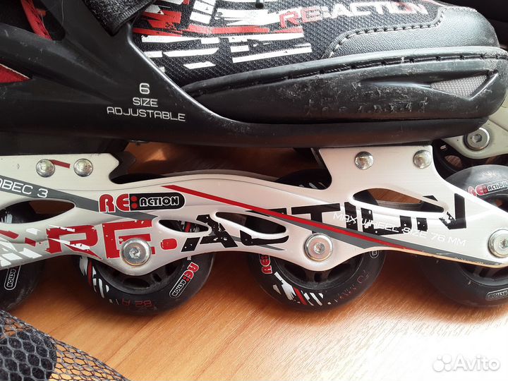 Роликовые коньки детские раздвижные