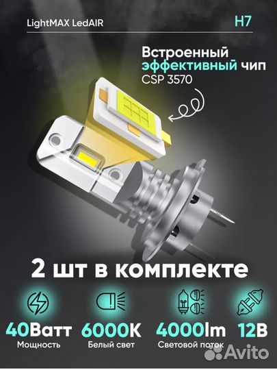 Светодиодные лампы для машины