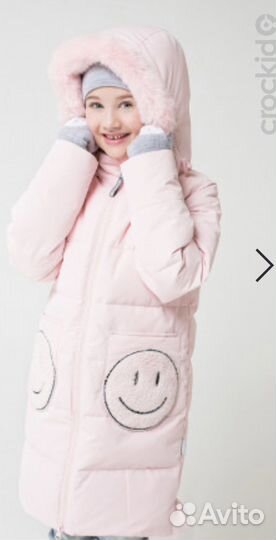 Пальто/парка на девочку Crockid 122
