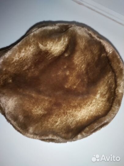 Шапка из искусственного меха, Шарф