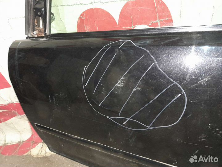 Форд фокус 2 2006 купе дверь левая бу