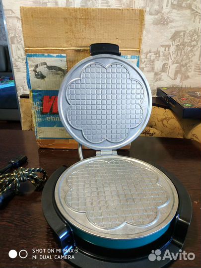 Вафельница СССР электрическая новая