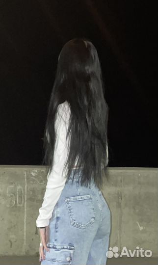 Волосы для наращивания 50 см бу