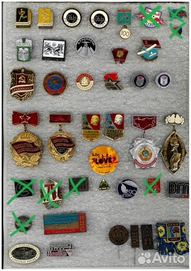 Значки и знаки