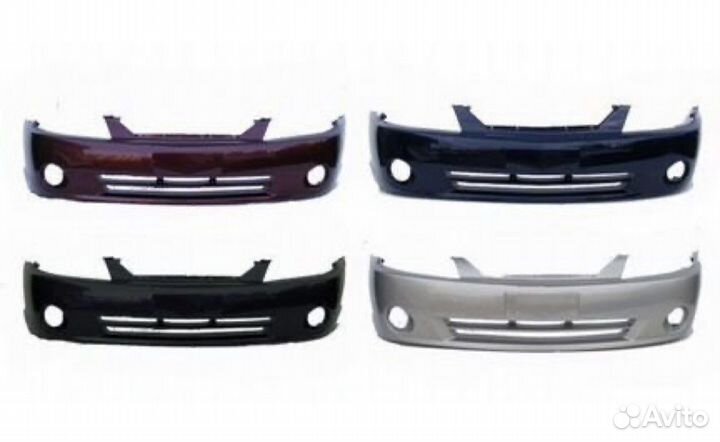 Бампер передний новый в любой цвет Киа спектра