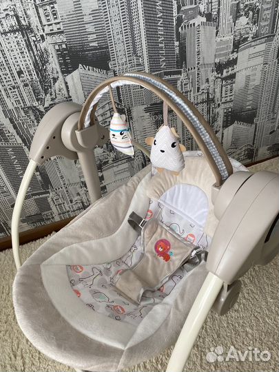 Детские электронные качели для новорожденных