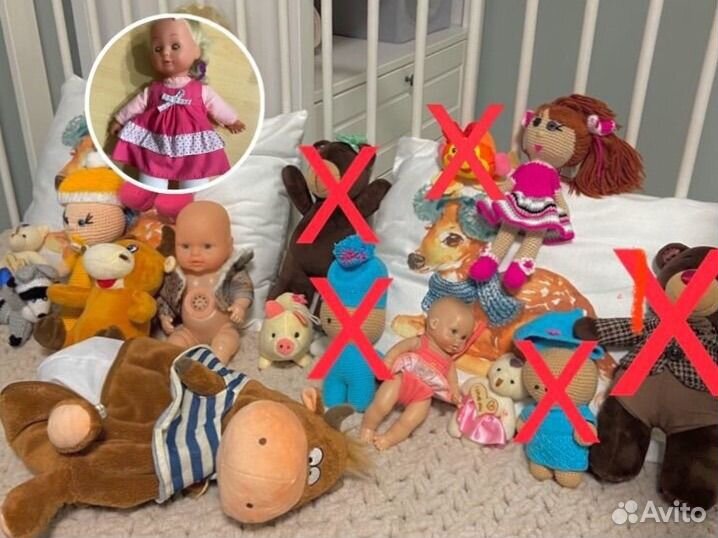 Мягкие игрушки пакетом