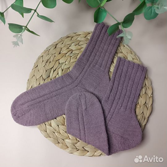 Носки вязаные ручной работы универсальные