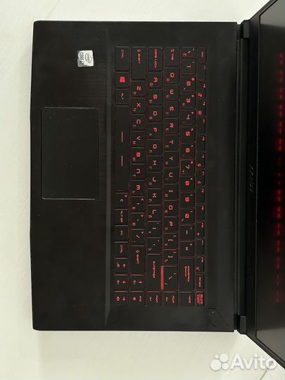 Игровой ноутбук MSI GF65 Thin 10UE-064XRU