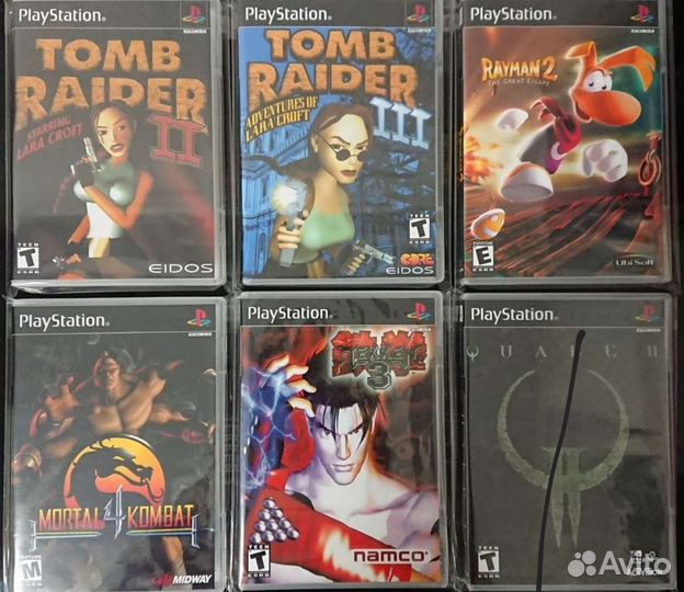 Игровые диски для PS1