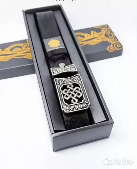 Мужской кожаный ремень Кажуг