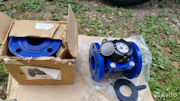 Счетчик воды турбинный фланцевый