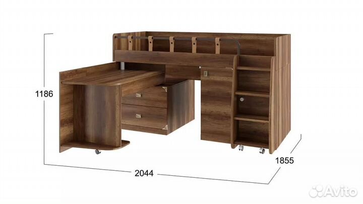 Кровать комбинированная 