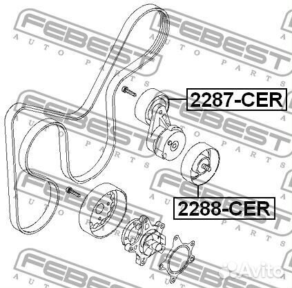 Ролик обводной