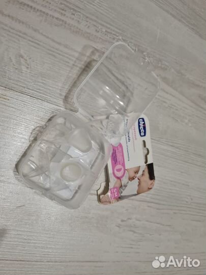 Накладки на соски для кормления Chicco силиконовые