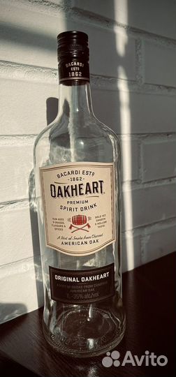 Пустая бутылка для коллекции, декора, фотосессий