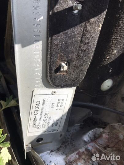 Chevrolet Niva 1.7 МТ, 2007, битый, 135 000 км