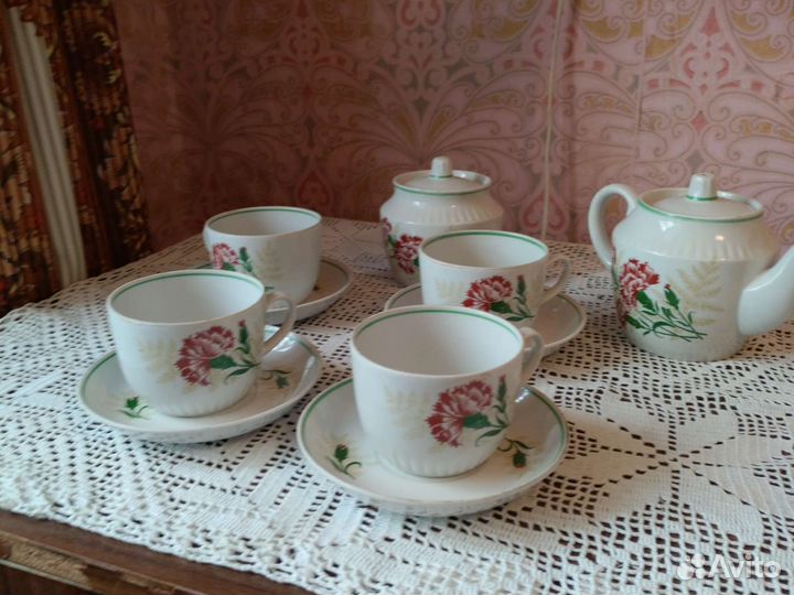 Чайный сервиз СССР новый