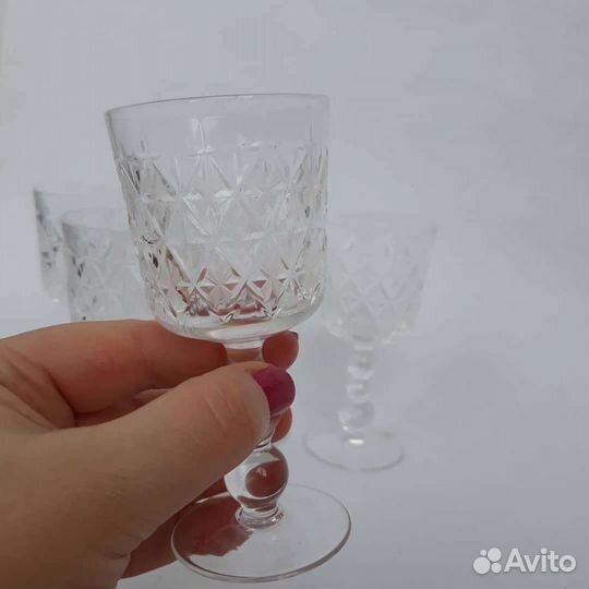 Фужеры хрустальные СССР