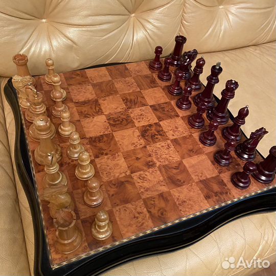Шахматы эксклюзивные Красное дерево