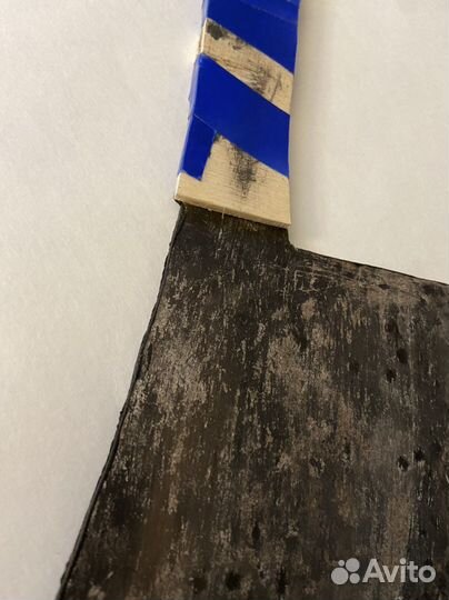 Макет тесака в стиле пост-апокалипсис