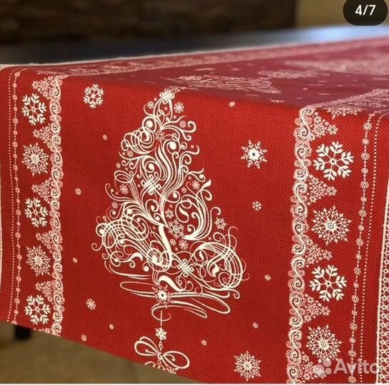 Скатерть дорожка новогодняя