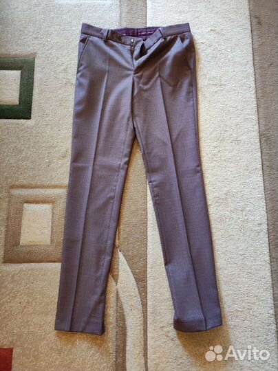 Мужской костюм тройка 48