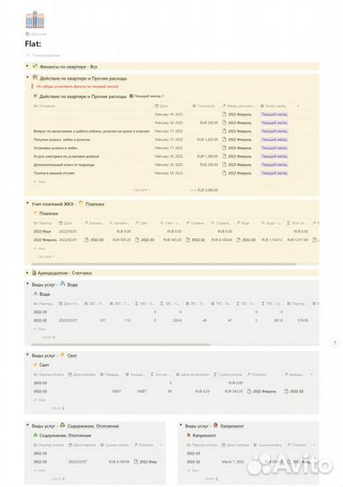 Создание системы планирования в Notion