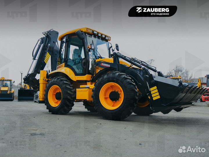 Экскаватор-погрузчик Zauberg EF 4C, 2024