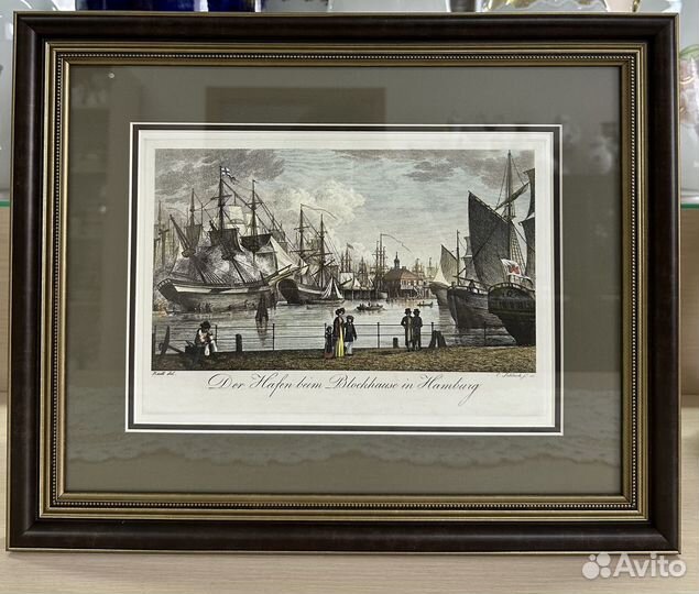 Старинная гравюра