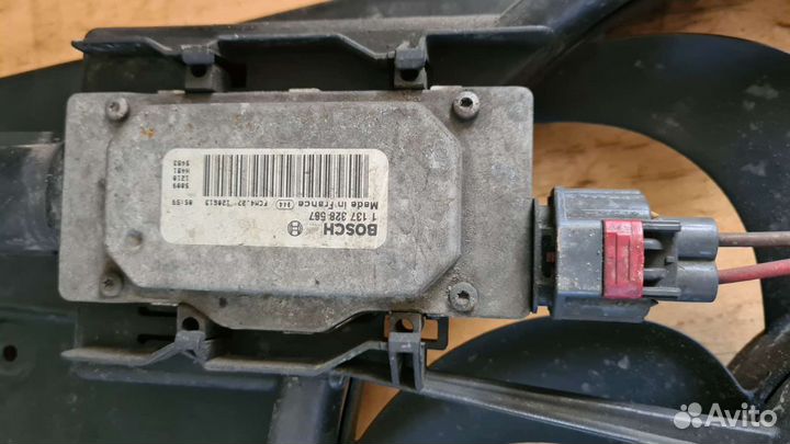 Вентилятор охлаждения Ford Focus 3