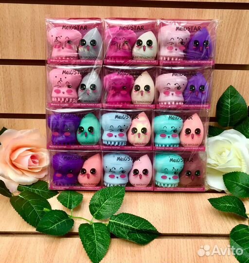 Спонжи для макияжа и умывания