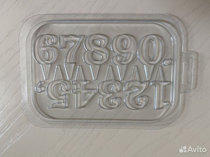 Молд пластик для шоколада