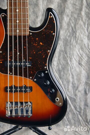 FGN Fujigen ncjb5-10R Jazz Bass V Japan бас-гитара