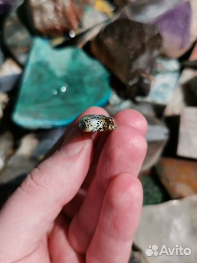 Опал Леопардовый, кабошон