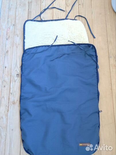 Конверт зимний в санки/коляску на овчине