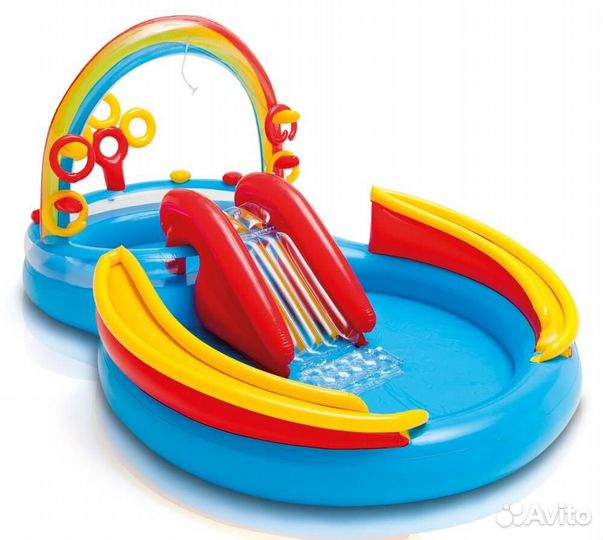 Детский водный игровой центр Intex «Радуга» 57453