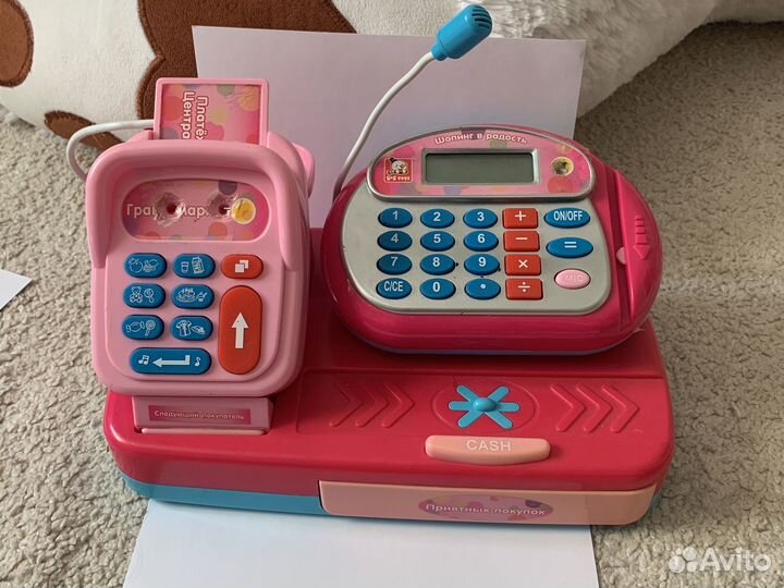 Игрушечная касса
