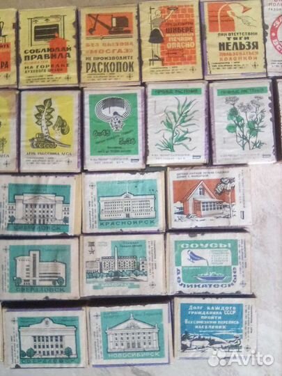 Спички СССР в деревянном коробке