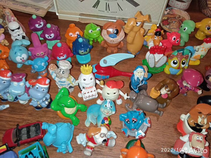 Игрушки из Киндер-Сюрпиза -90х. и не только