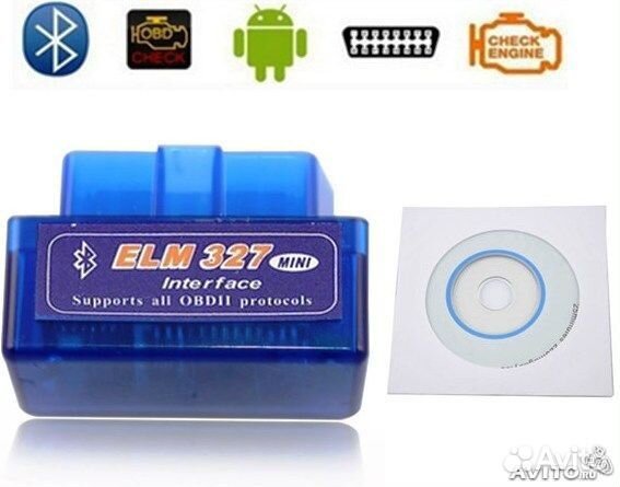 Универсальный автосканер OBD2 BT v2.1