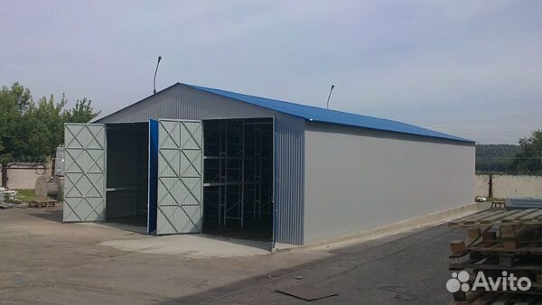 Быстровозводимые ангары из сэндвич панелей