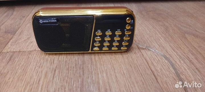 Портативный динамик с радио