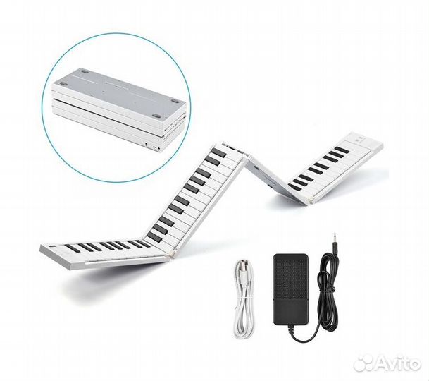 Складное Электронное пианино, 88 клавиш, Новое