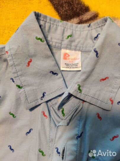 Рубашки р.104-110