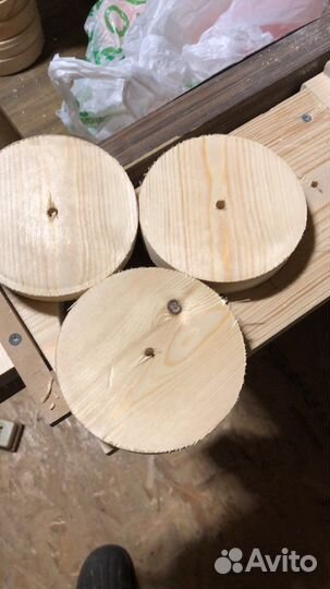 Круглые спилы