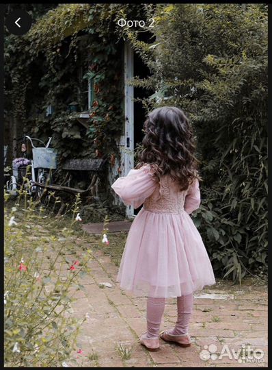 Нарядное платье для девочки